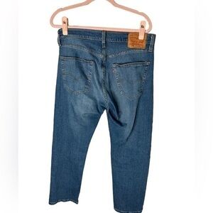 Levis 505 Regular Fit Jeans Medium Wash Mens 31x30 Straight Leg Classic